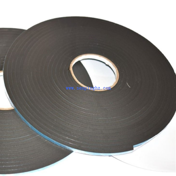 Single sided foam sealing tape